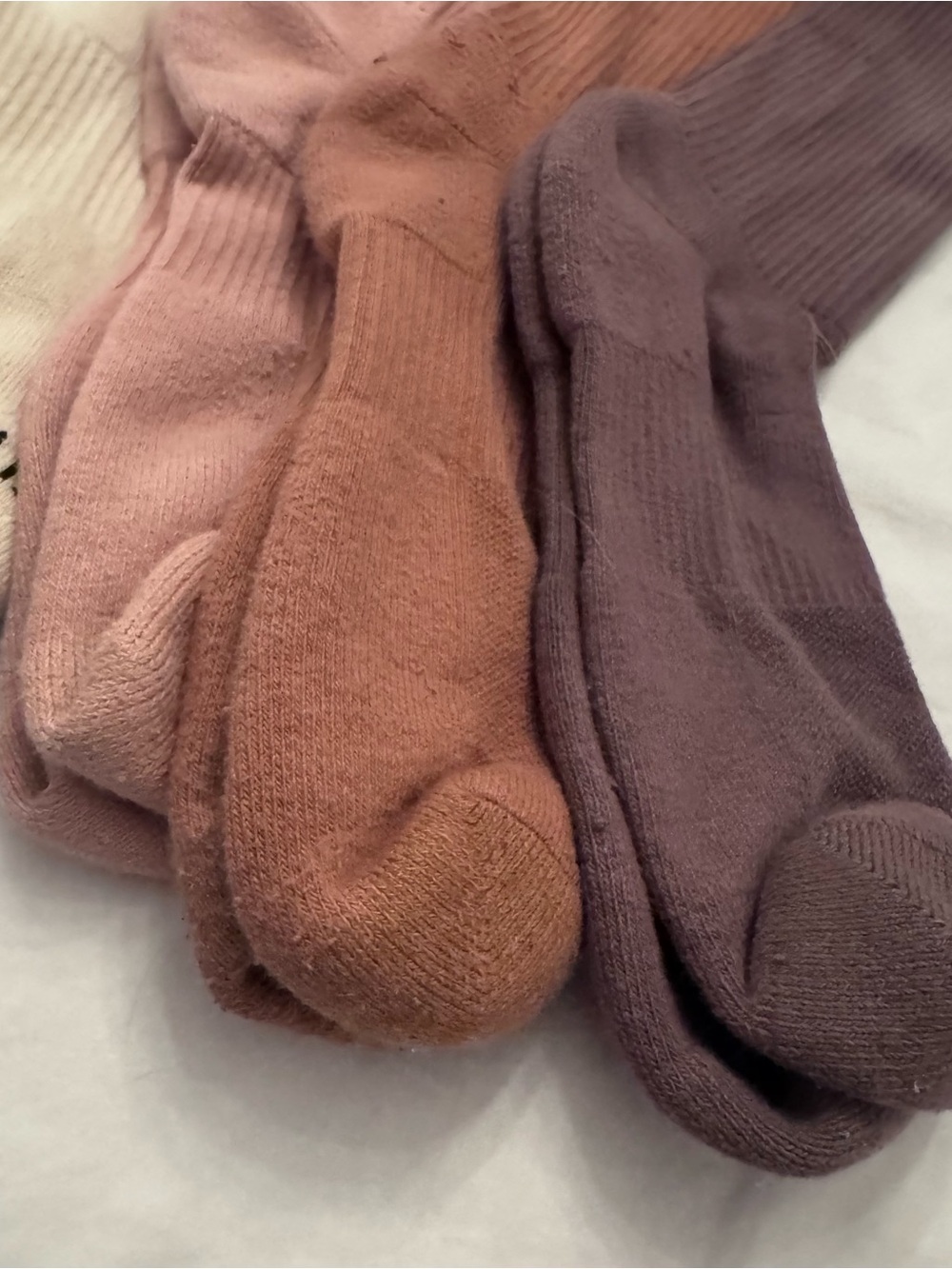 Nike Multicolor l Socks Pack - Pink, Burgundy, Cream, Peach, Tan, Mauve - Picture 5 of 5